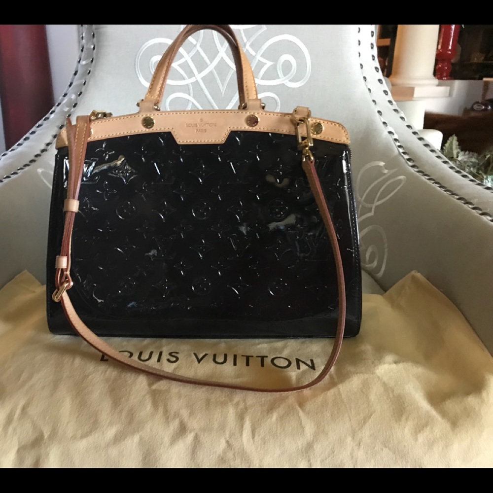 LOUIS Vuitton Brea MM Terre D Ombré Tote